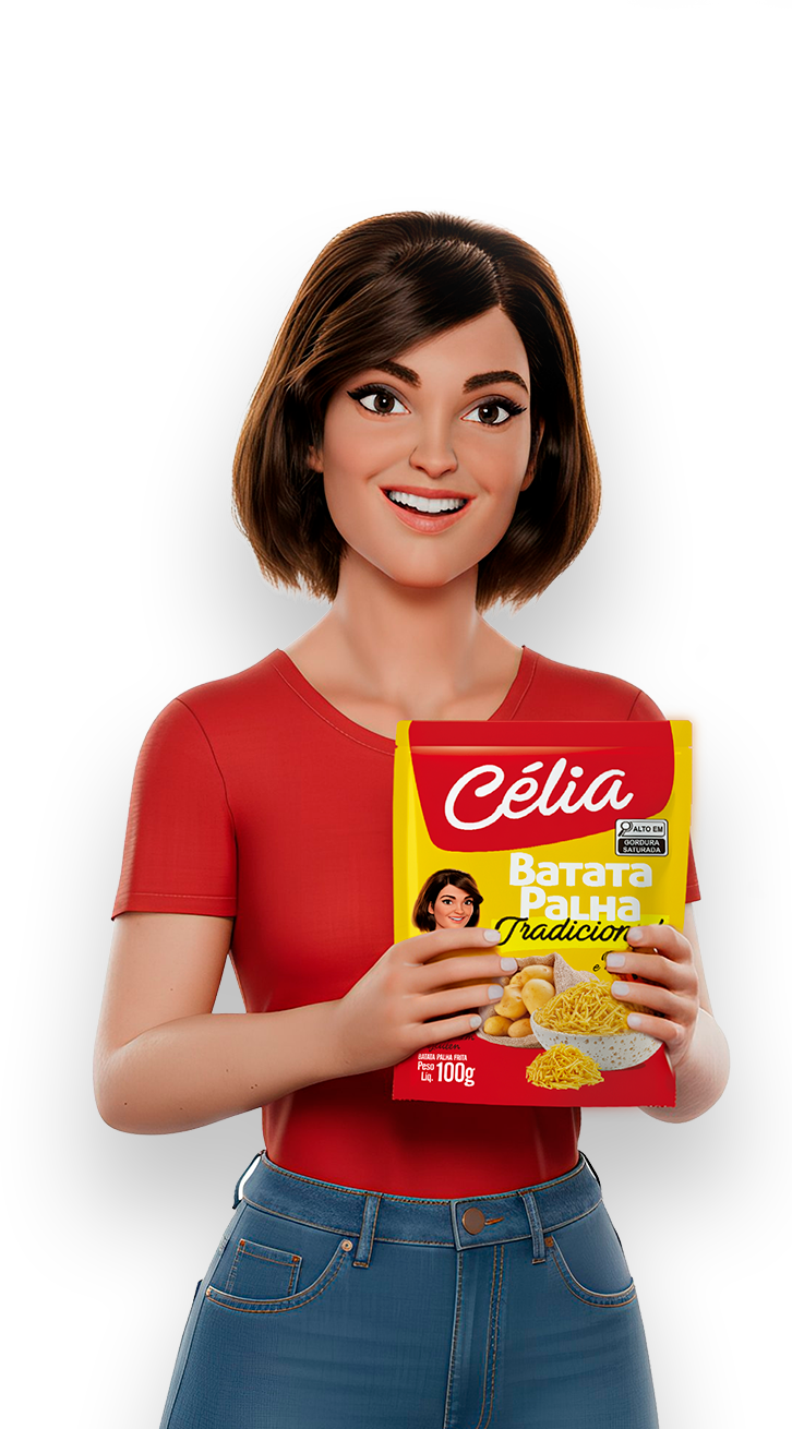 Célia com Batata Palha